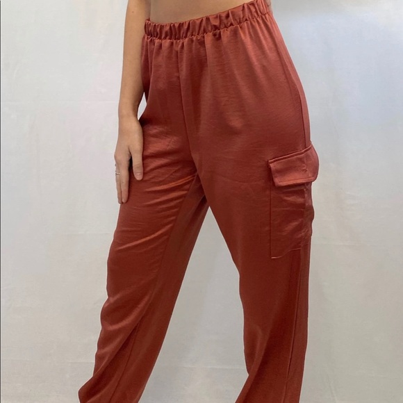 Satin Joggers - Picture 1 of 2